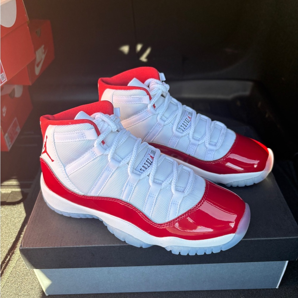 Jordan Kids' Air 11 Retro GS Cherry